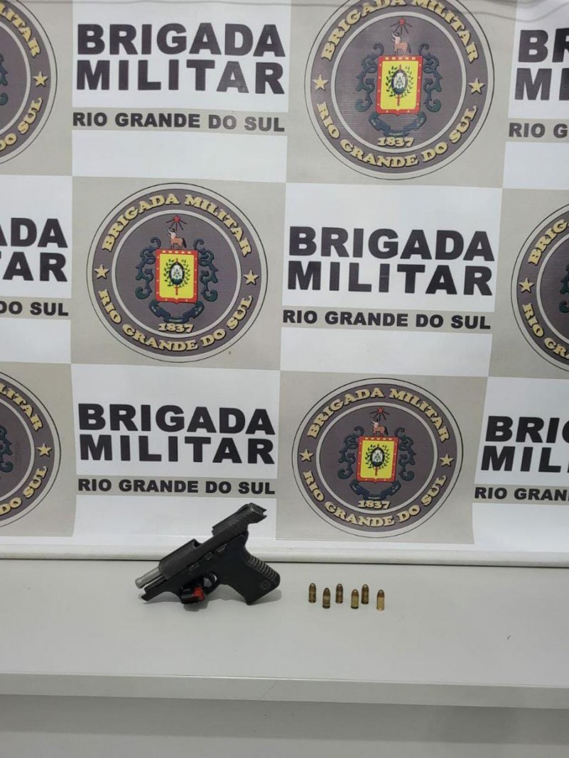 Arma de fogo apreendida