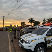 Brigada Militar realiza ações de policiamento durante visita de Governador do Estado do RS ao município de Mato Leitão