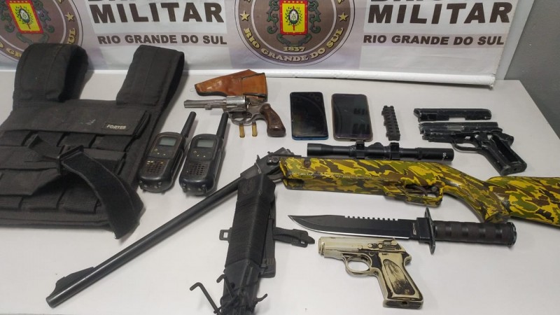 Apreensão de armas