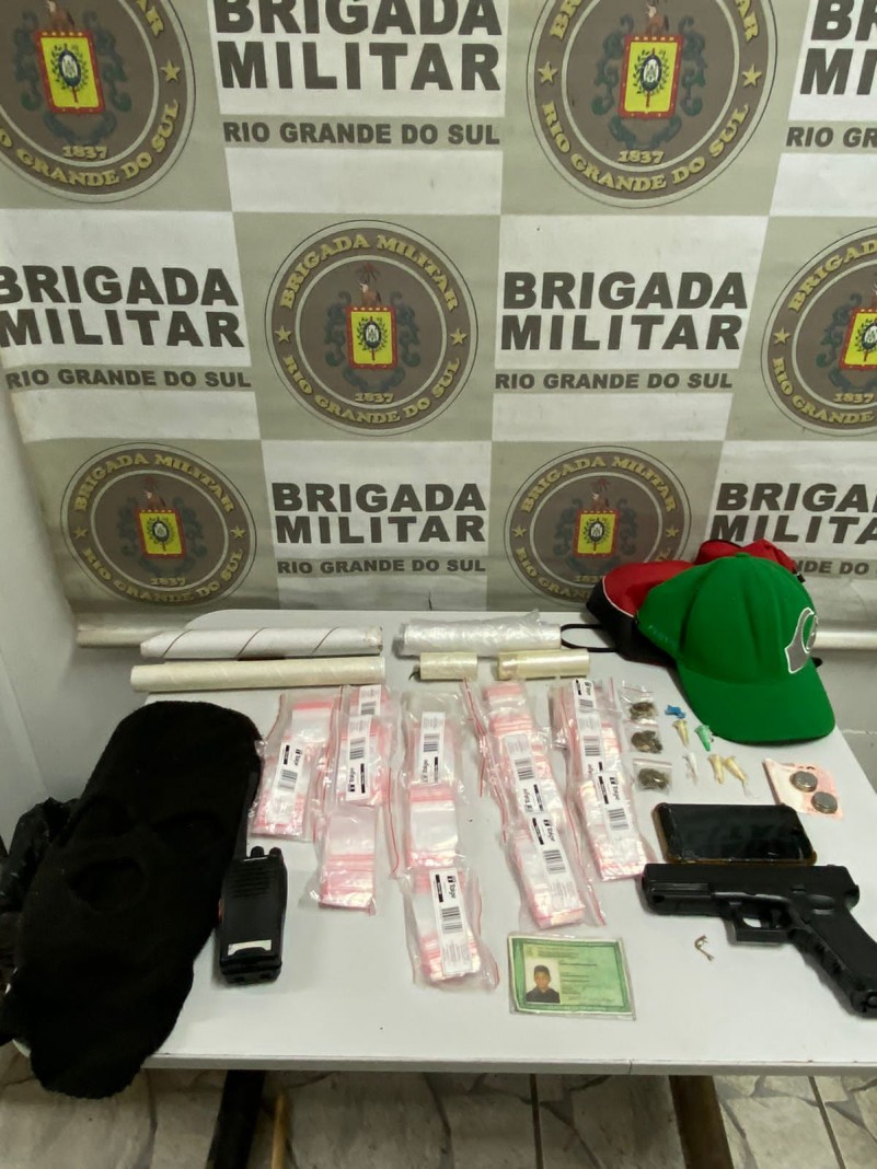 Prisão por tráfico de entorpecentes Alvorada