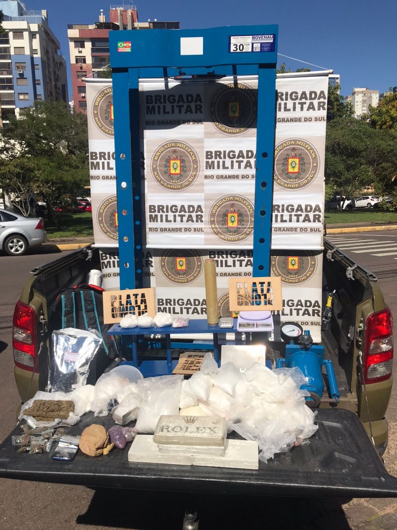3° Batalhão de Polícia Militar realiza prisão por tráfico de drogas ilícitas 14-08-2023