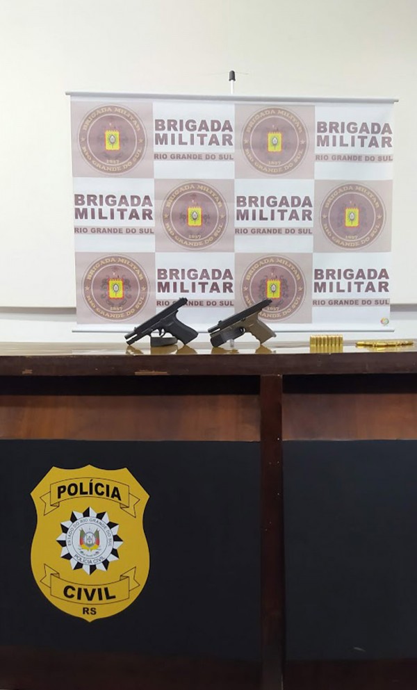 armas apreendidas