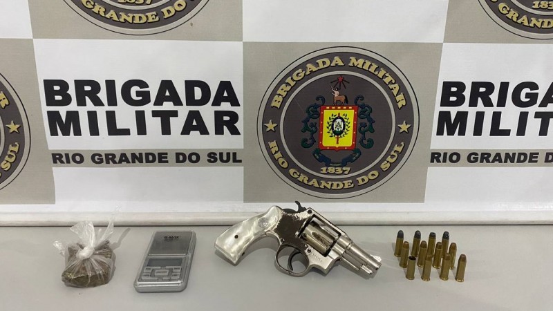 Apreensão de arma de fogo