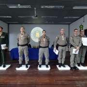 homenageados do aniversário do 25º BPM