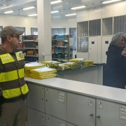 BM durante as provas do Enceja