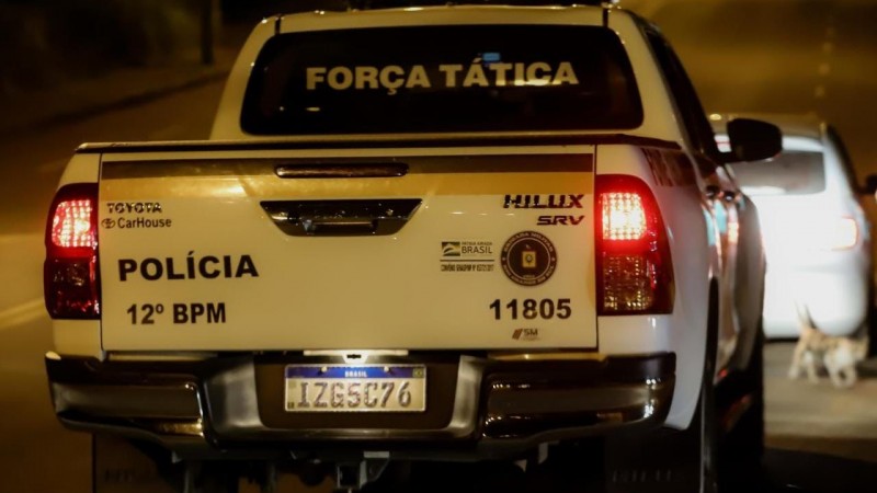Viatura da Brigada Militar na 41