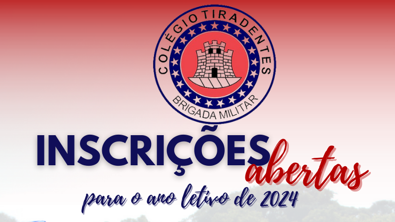 Card mostra as informações principais acerca das inscrições para o processo seletivo