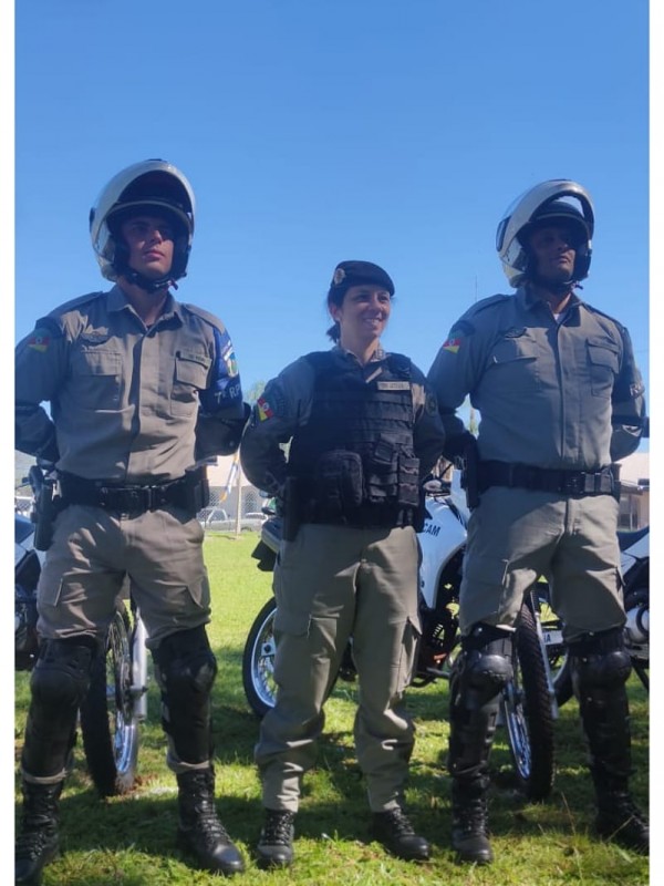 Policiais Militares do 7ºRPMon concluem Curso Tático de Policiamento com Motocicletas