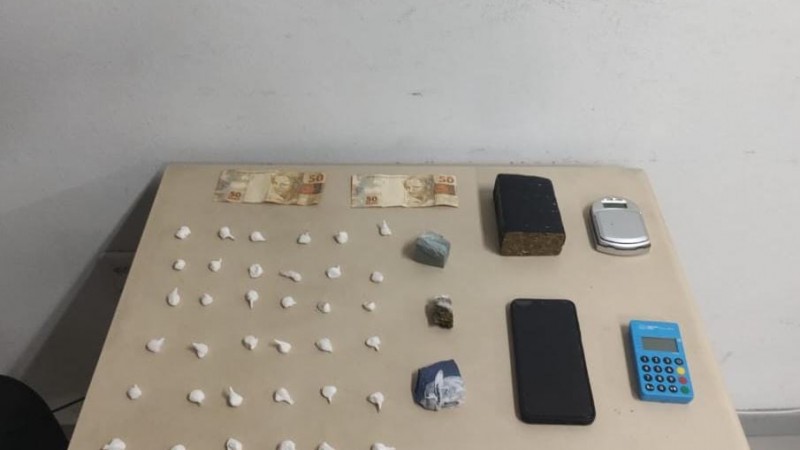 Prisão e apreensão de drogas em Tramandaí