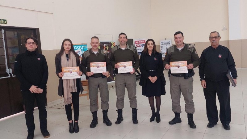 A Brigada Militar participou, na Igreja Universal em Santa Cruz do Sul, da homenagem valorativa aos profissionais da Seguran&ccedil;a P&uacute;blica
