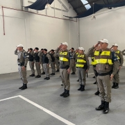Brigada Militar reforça segurança em jogo de futebol