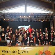 Três turmas de 5º ano, de três escolas, participaram do PROERD