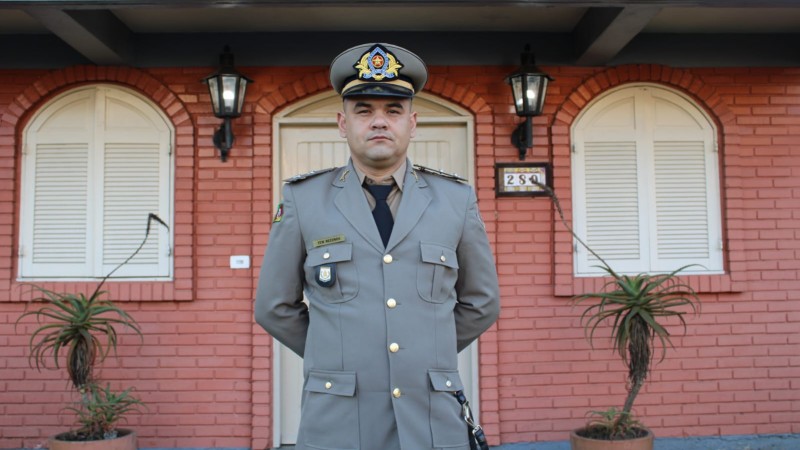 Tenente Rezende, novo comandante da BM Três Coras