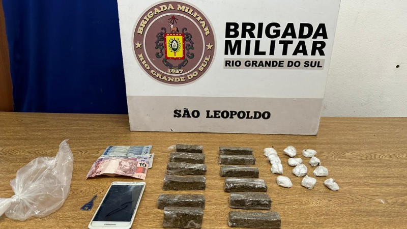 drogas apreendidas pela brigada militar