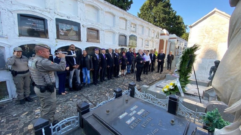 Brigada Militar realiza homenagem ao seu patrono Coronel Affonso Emílio Massot