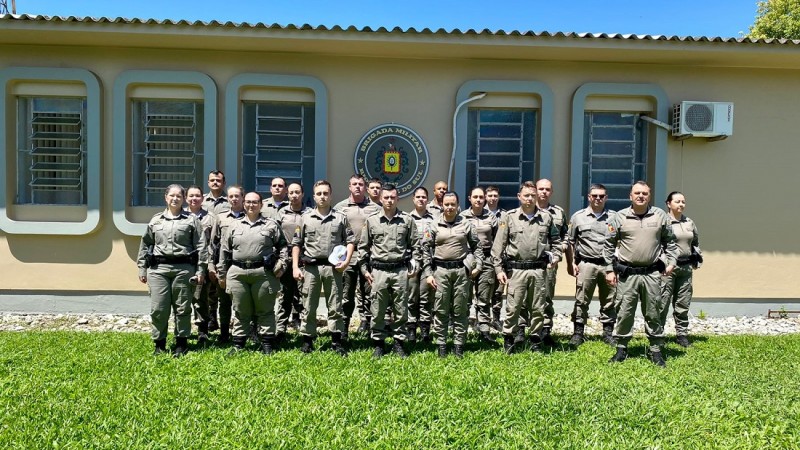 Curso de Capacitação Patrulha Maria da Penha no Vale do Rio Pardo habilitando 21 policiais militares