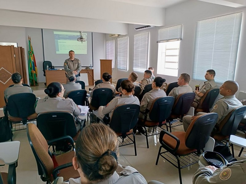 Curso de Capacitação Patrulha Maria da Penha no Vale do Rio Pardo habilitando 21 policiais militares