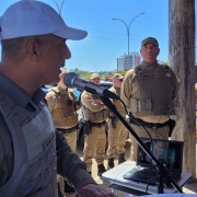Fala do comandante do CRPO Litoral