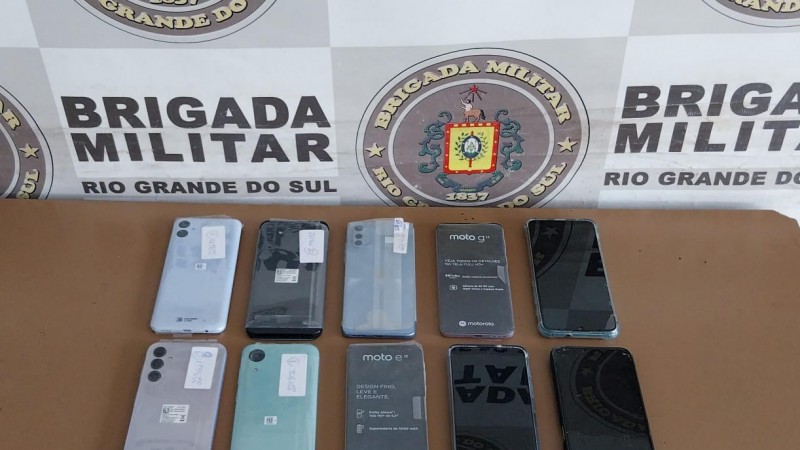 Apreensão por roubo a estabelecimento comercial em Pelotas