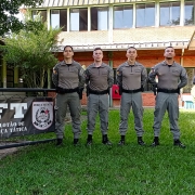 Capitães novos conhecendo o 25º BPM