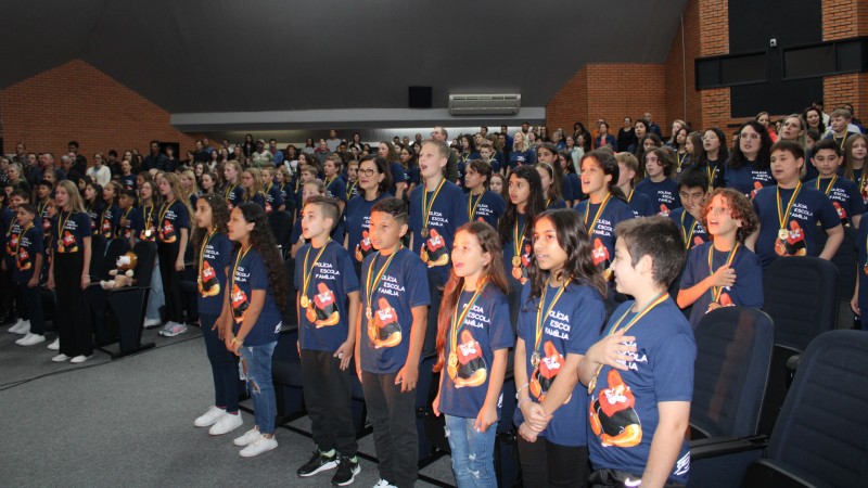Em 2023, o Programa alcançou todos os 5º anos, das escolas de Nova Petrópolis