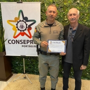 homenagem a policial militar