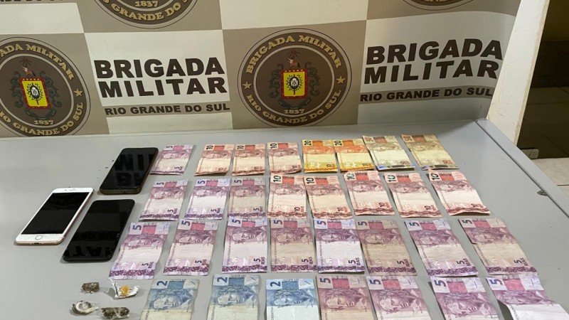 Prisão por tráfico de drogas em Taquara