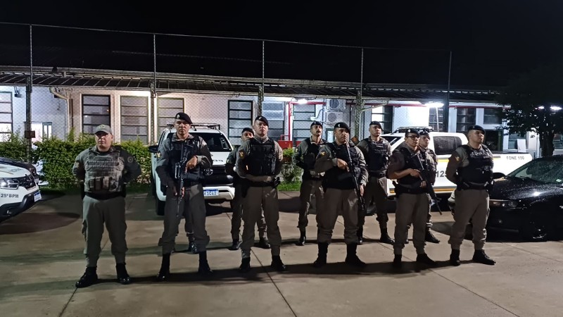 equipe da operação sossego
