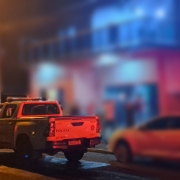 Abordagem a bar realizada pela equipe da operação sossego