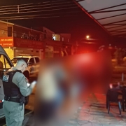 abordagem a bar realizada pela BM e GCM