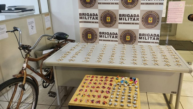 Prisão tráfico de drogas em Taquara
