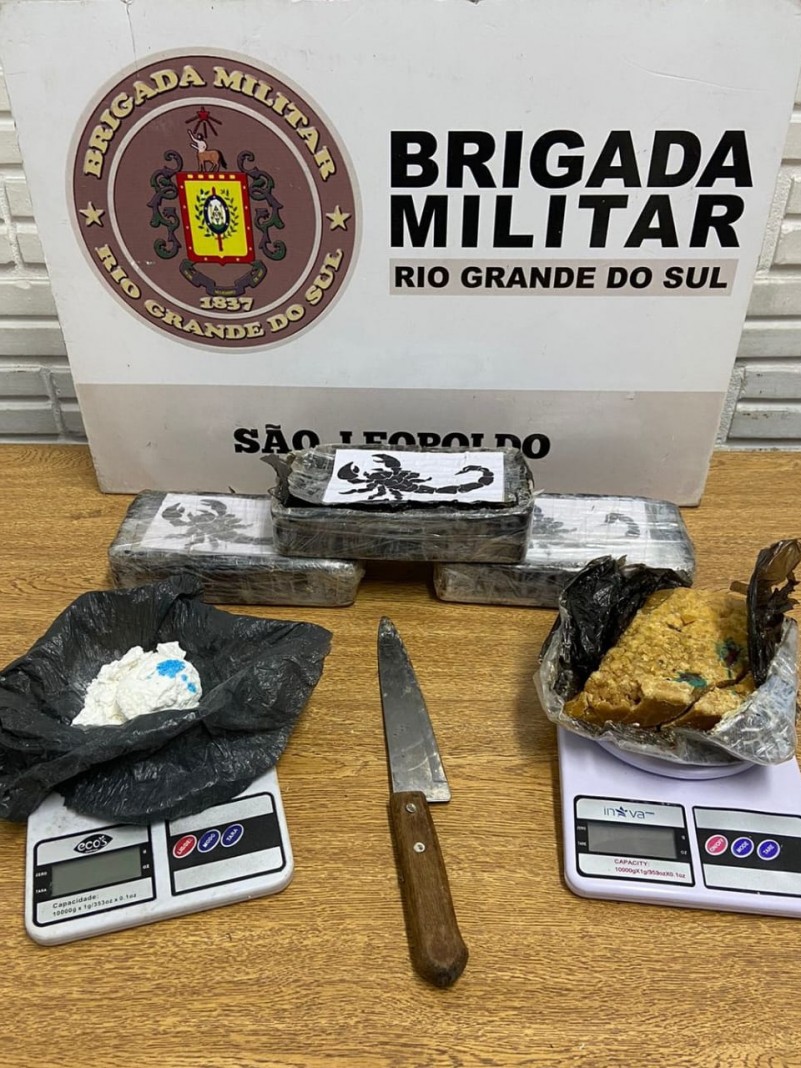 drogas apreendidas pela BM