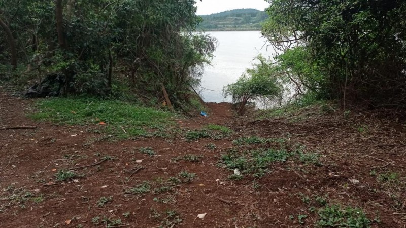 Porto clandestino às margens do Rio Uruguai em Novo Machado