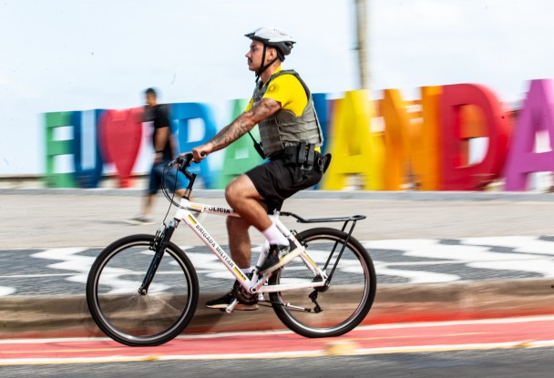 Policiamento Ostensivo em bicicletas