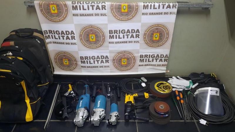 Brigada Militar frustra ação de assaltantes a banco na cidade de São Jerônimo
