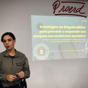 Brigada Militar promove curso de prevenção e resposta de ataques escolares