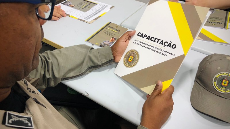 Brigada Militar promove curso de prevenção e resposta de ataques escolares