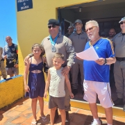 Medalha Golfinho concedida pela Plataforma de Tramandaí