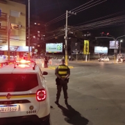 Policiamento no carnaval de rua em São Leopoldo