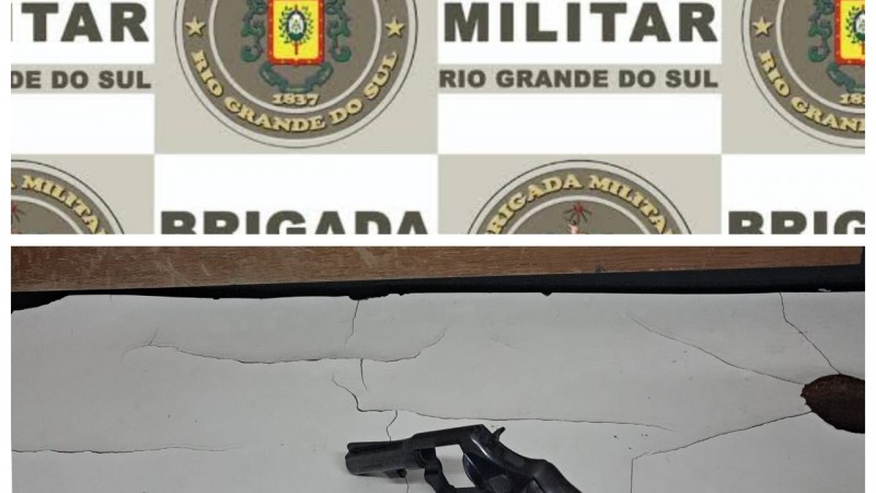 arma apreendida