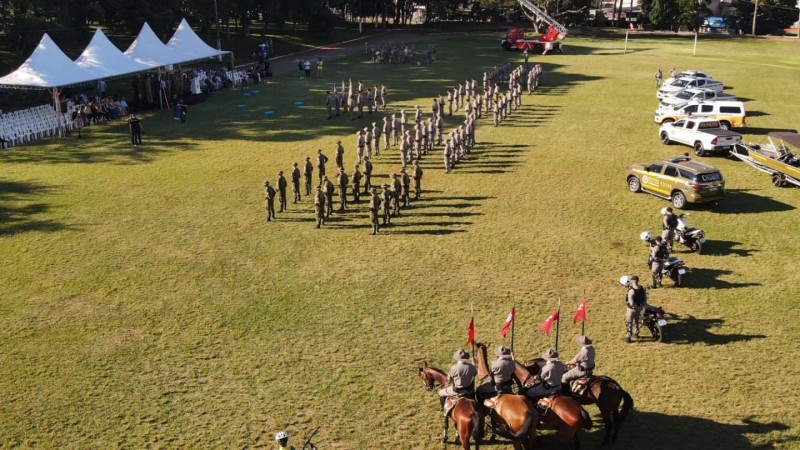 Solenidade de passagem de Comando do CRPO Planalto