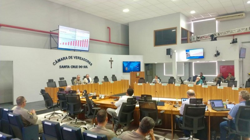 realizou a divulgação de Prestação de contas das ações da Brigada Militar na região do Vale do Rio Pardo em 2024