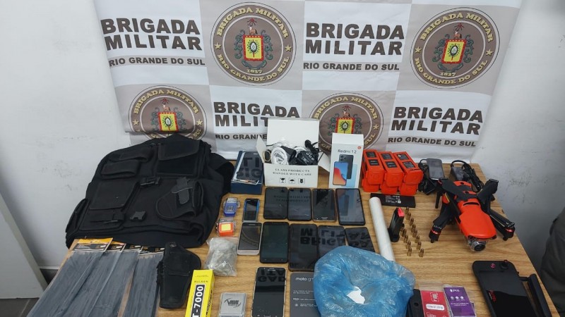 apreensão de drone