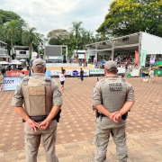 BM realiza segurança no Pré Olímpico de Vôlei de Praia em Santo Ângelo