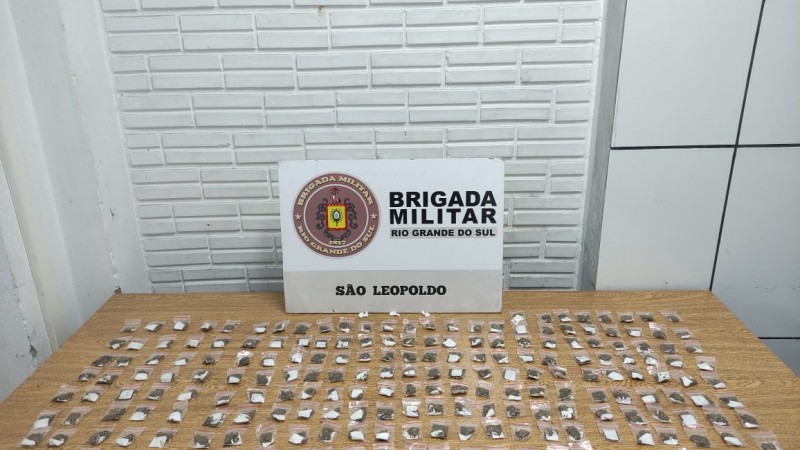 drogas apreendidas pela BM