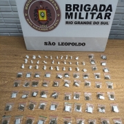 drogas apreendidas pela BM