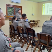 Cap Lima em palestra ao efetivo