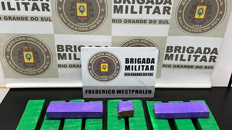 Drogas são apreendidas em Frederico Westphalen