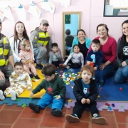 14º BPM com estudantes