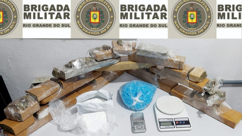 Apreensão de drogas em Rio Grande